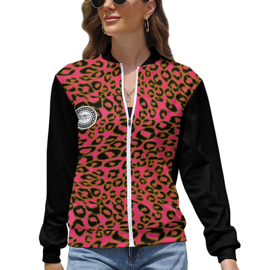 kokorepublic Women's Long Sleeve Zipper Jacket