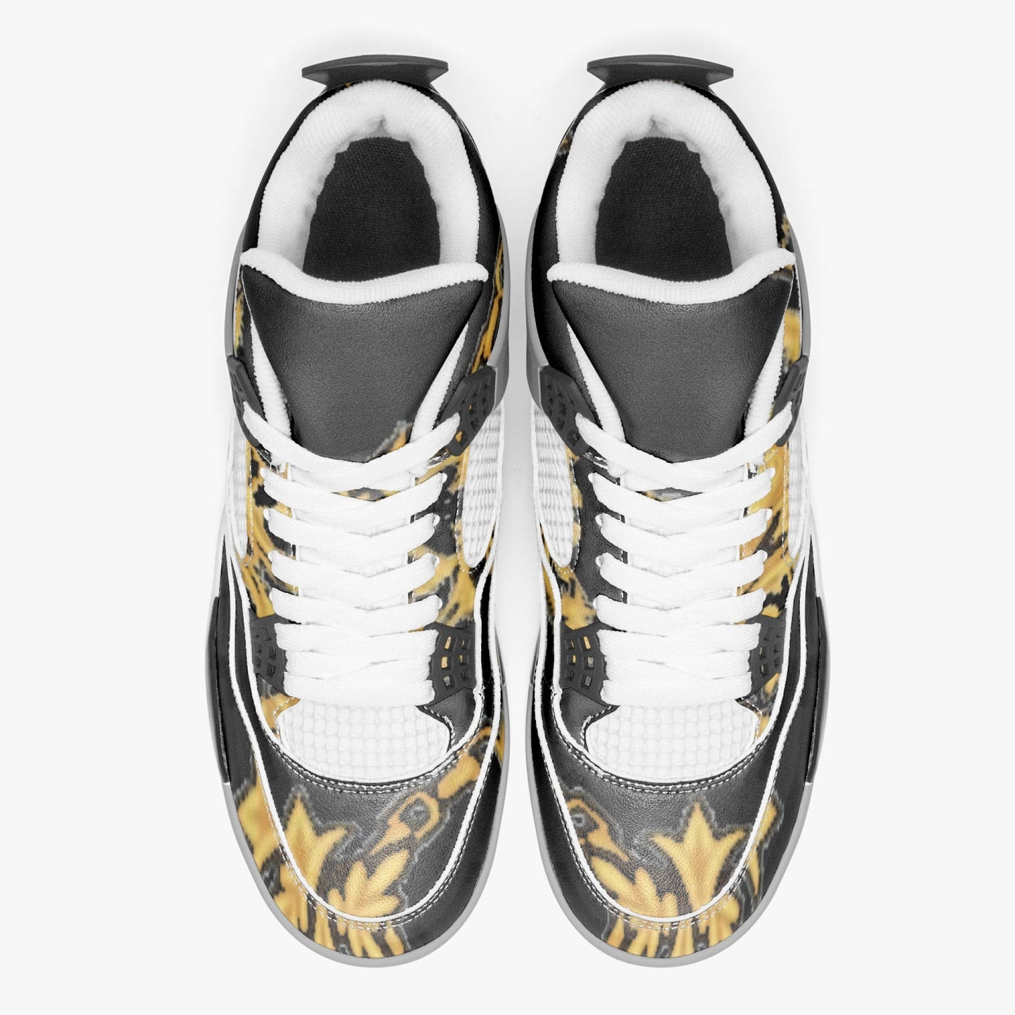 699. AJ4 Basketball Sneakers -Grey Sole