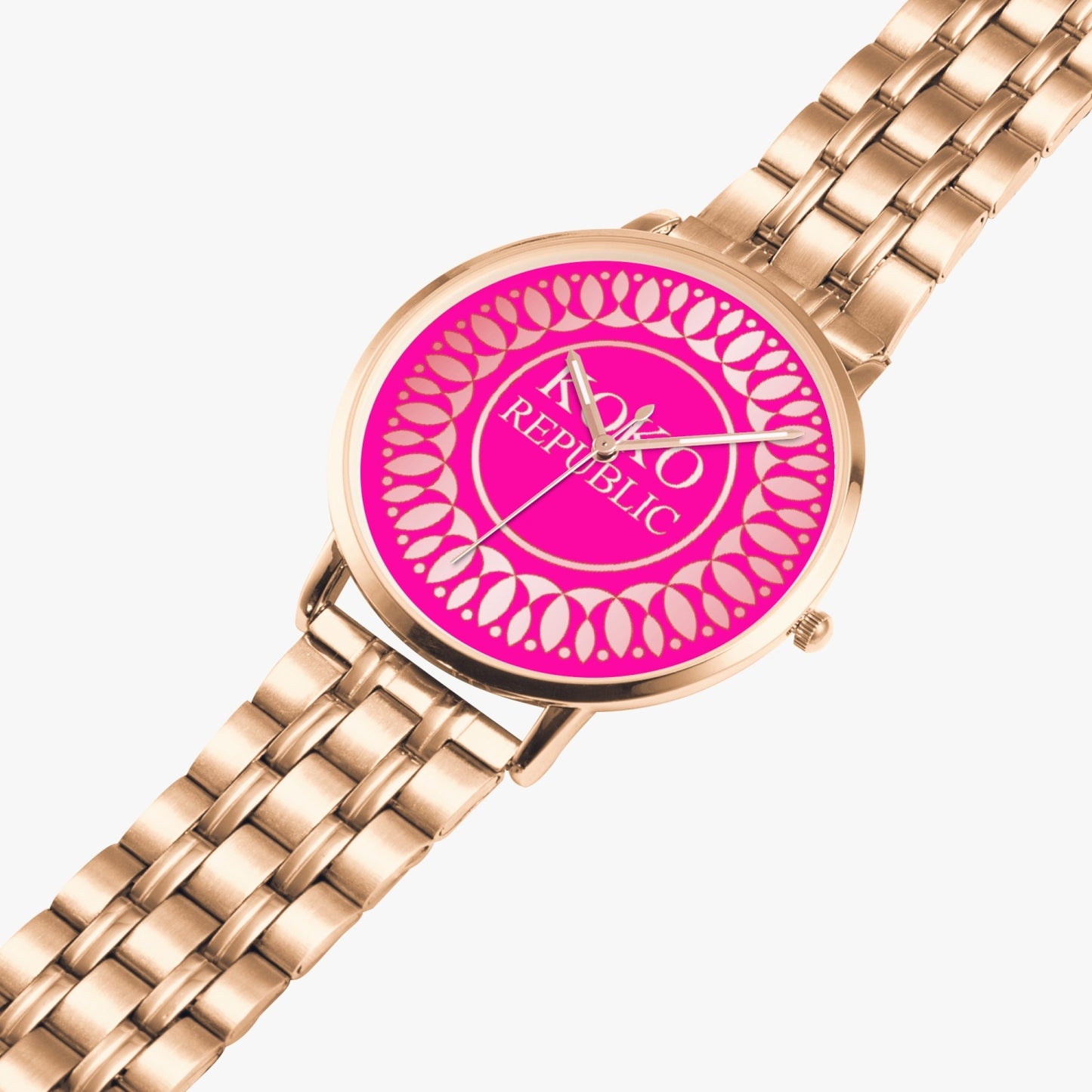 kokorepublic 273. Instafamous Steel Strap Quartz watch