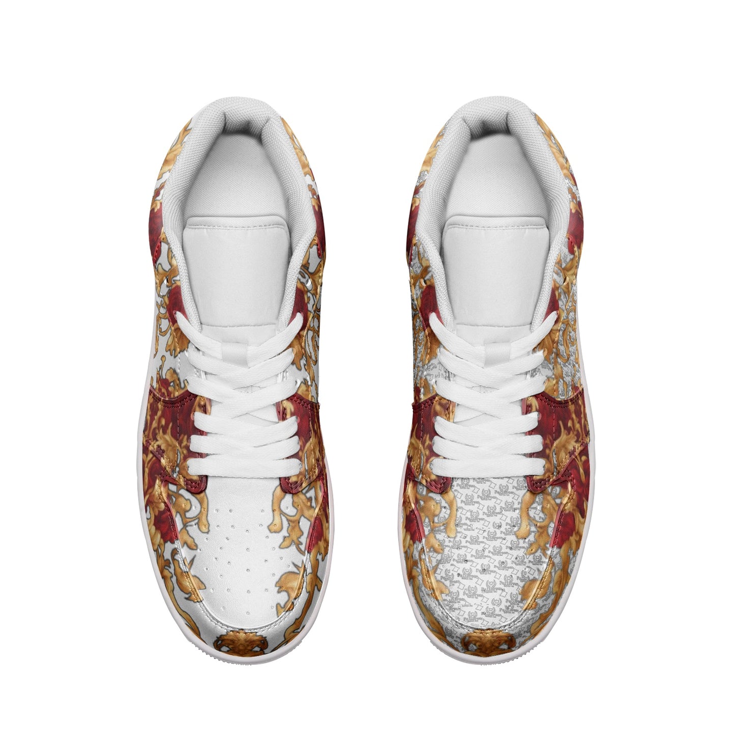 Unisex Low Top Leather Sneakers