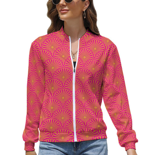 kokorepublic Women's Long Sleeve Zipper Jacket