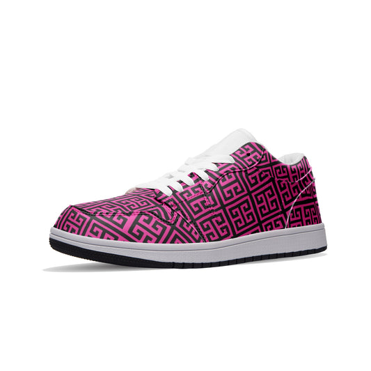 kokorepublic Unisex Low Top Leather Sneakers