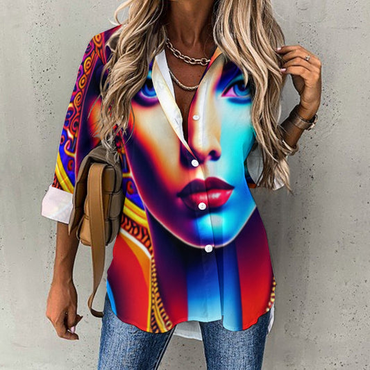 kokorepubliccCropped hem shirt