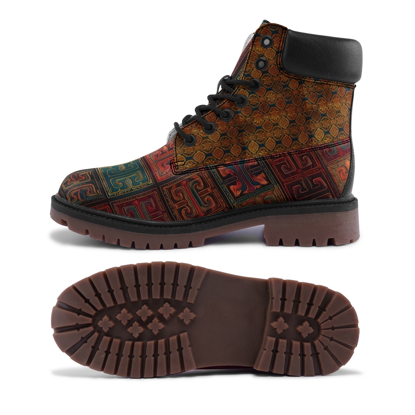 fullbreedcustom Premium Lightweight Microfiber Leather Chukka Boots