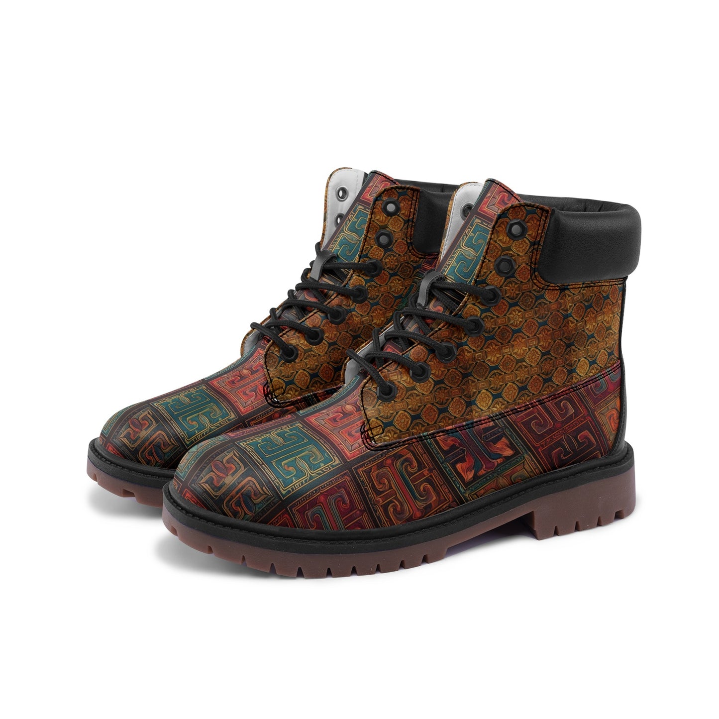 fullbreedcustom Premium Lightweight Microfiber Leather Chukka Boots