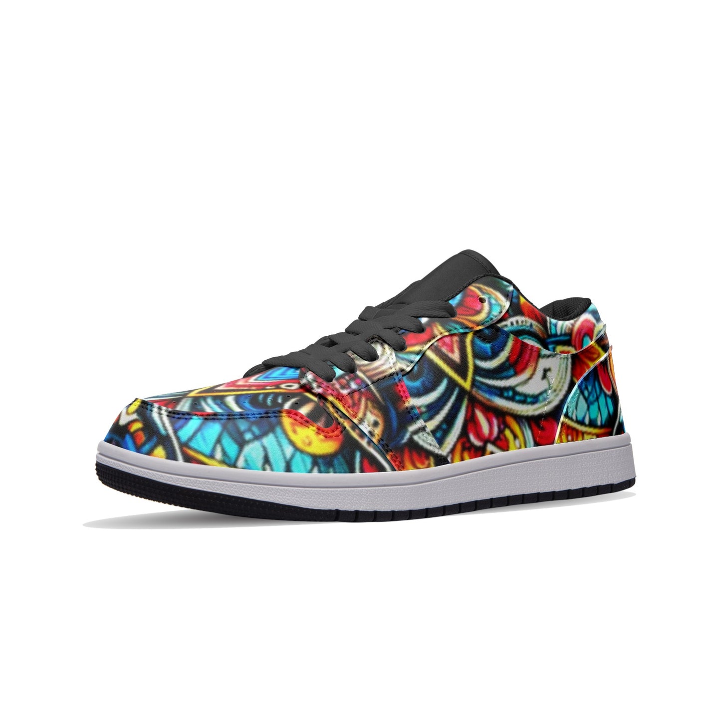 kokorepublic Unisex Low Top Leather Sneakers