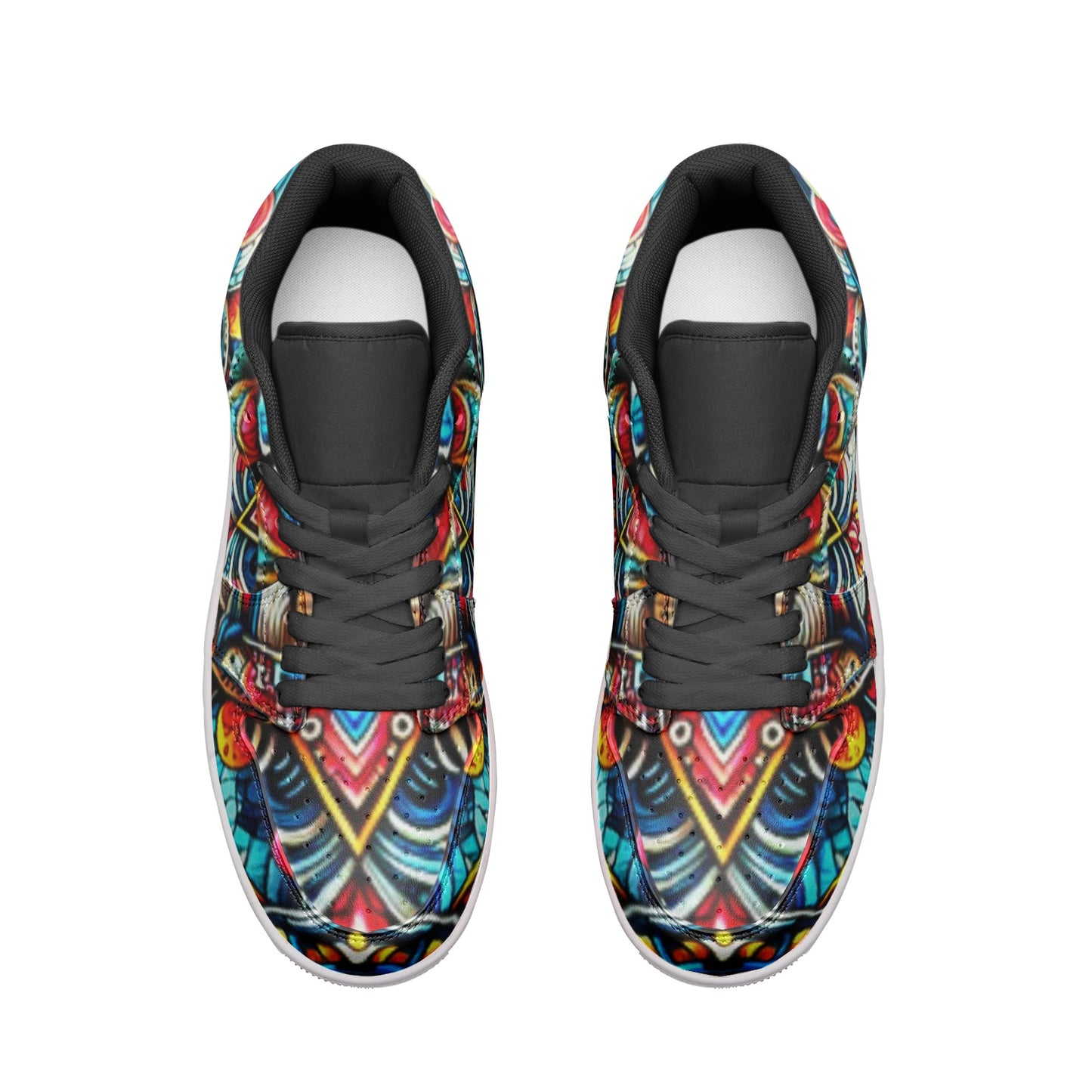 kokorepublic Unisex Low Top Leather Sneakers