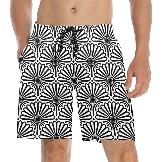 kokorepublic Men's Mid-Length Beach Shorts (L51)