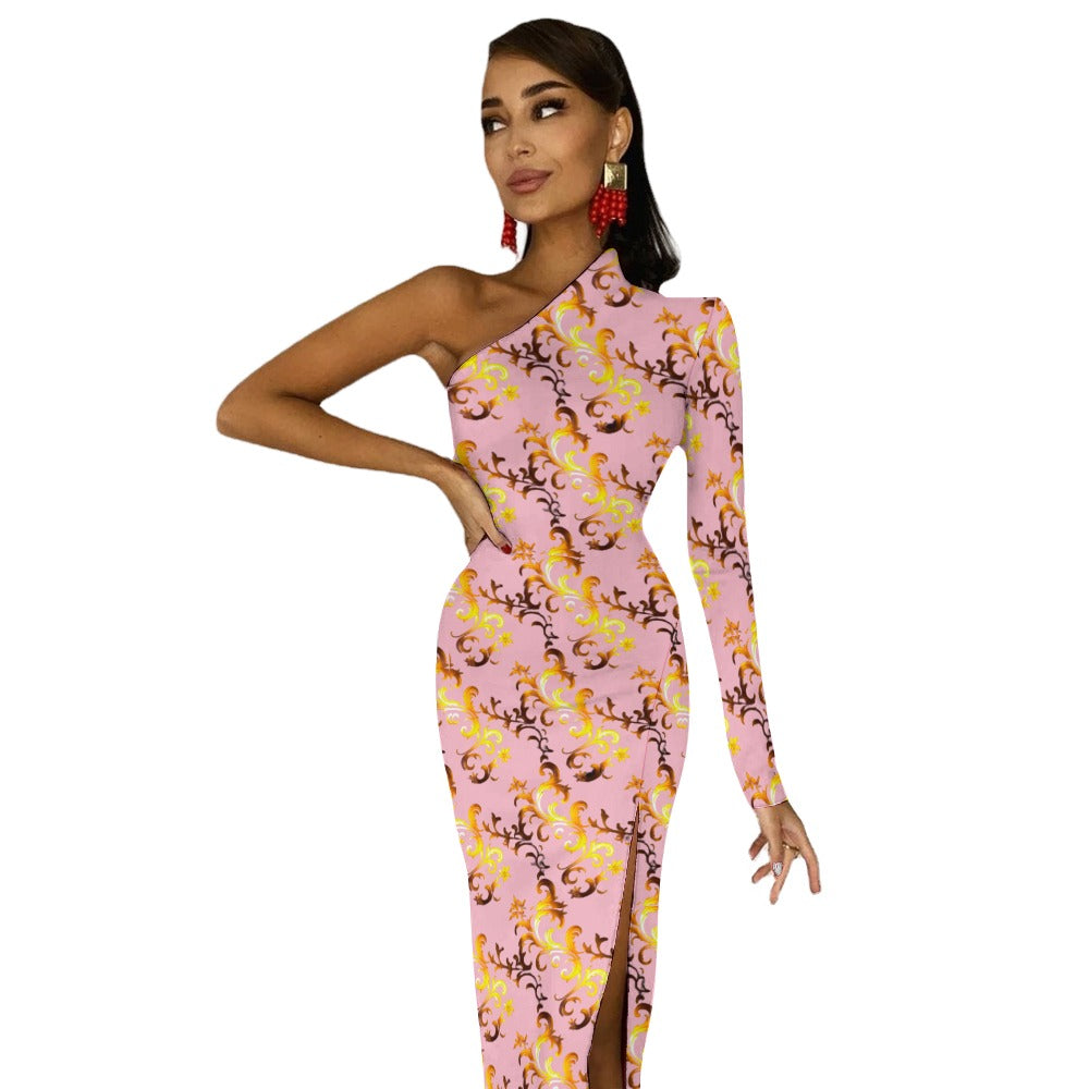 Kokorepublic Half Sleeve Slit Dress