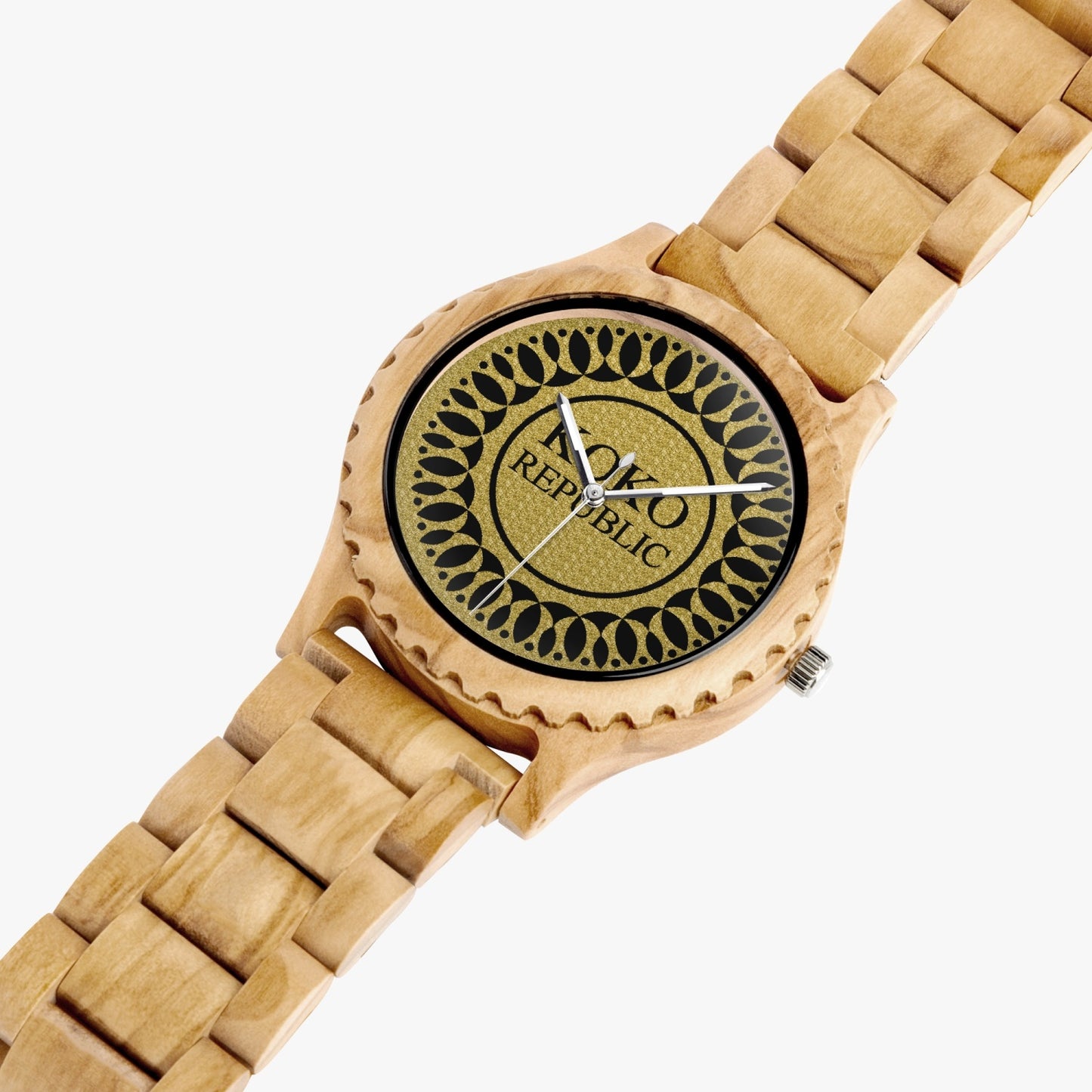 kokorepublic 206. Italian Olive Lumber Wooden Watch