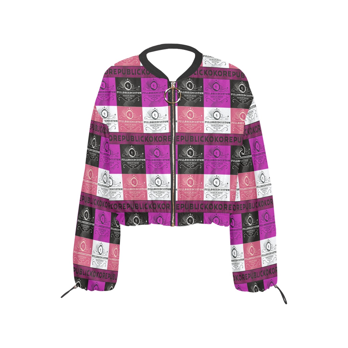kokorepublicboutique   Women's Chiffon Cropped Jacket (Model H30)