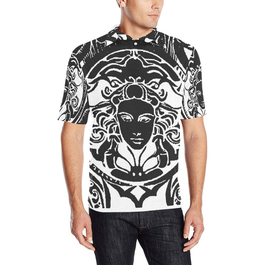 Kokorepublic  Print Polo Shirt (T55)