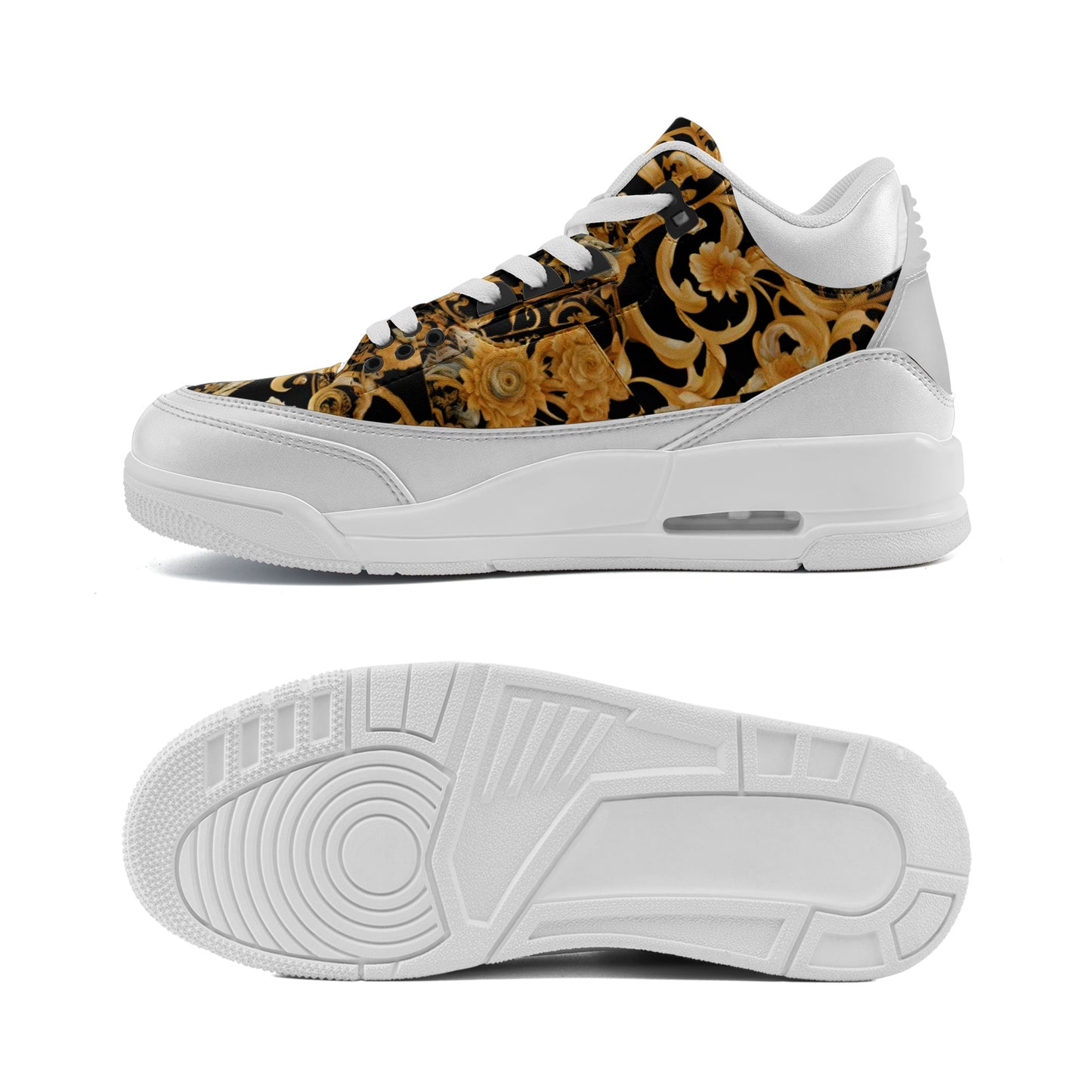 fullbreedcustom Unisex Non Slip Sneakers Lace Up Fashion Shoes