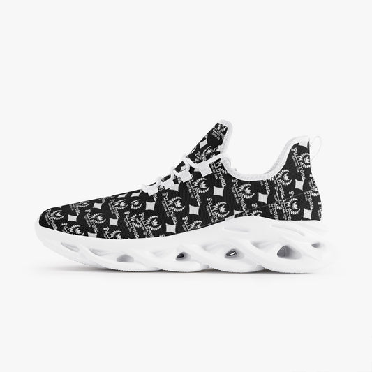 kokorepublic 311. Bounce Mesh Knit Sneakers - White