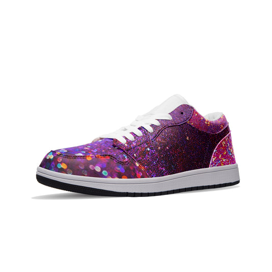 fullbreedcustom Unisex Low Top Leather Sneakers