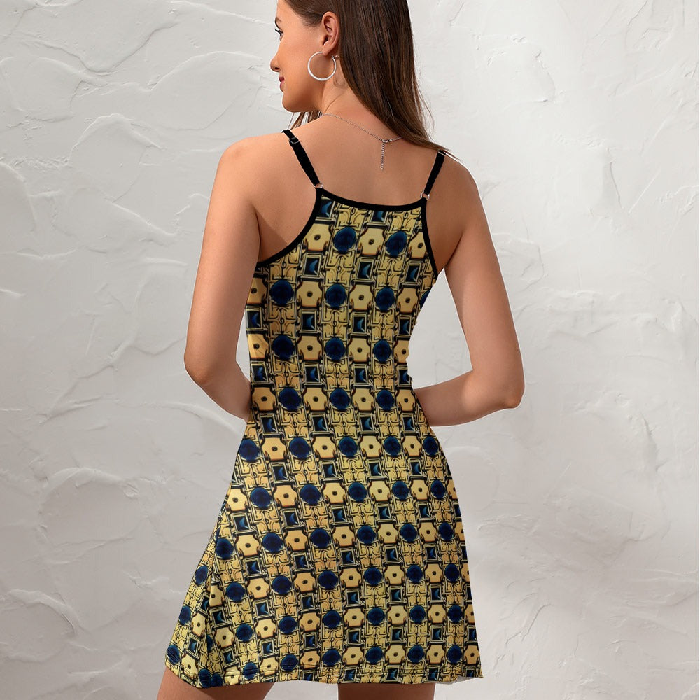kokorepublic    Ladies Personality Slim Sling Dress