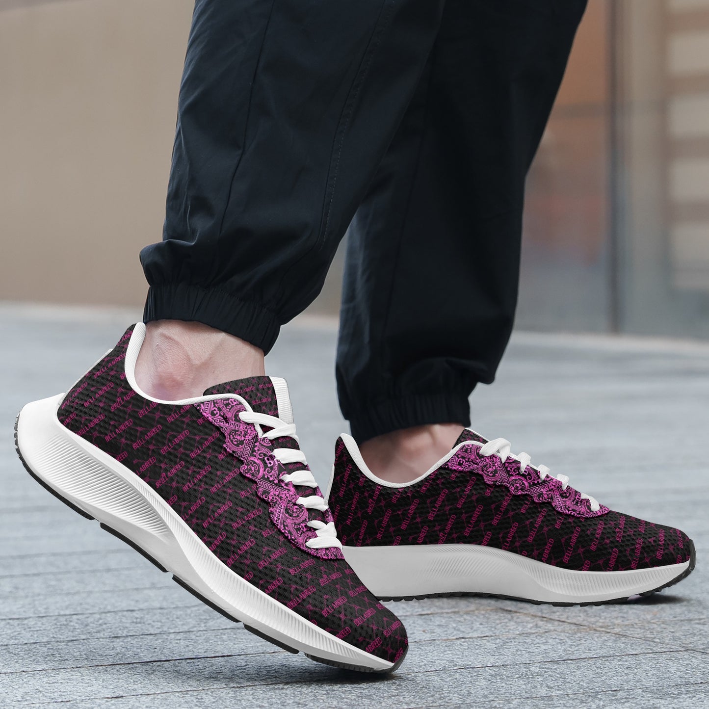 Bellabreed Unisex Mesh Tech Performance Running Shoes