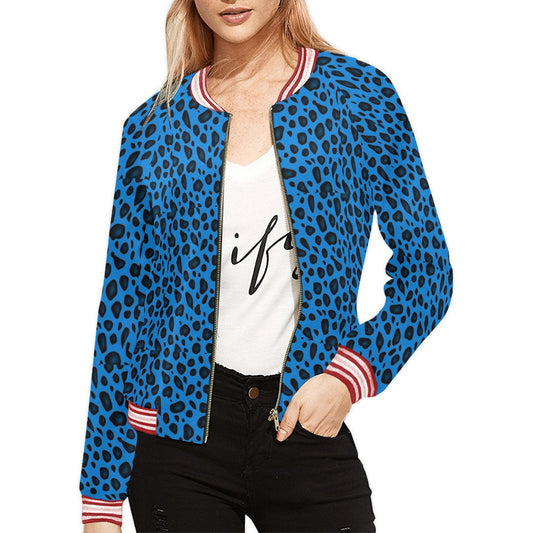 Women's Horizontal Stripes Jacket (Model H21)