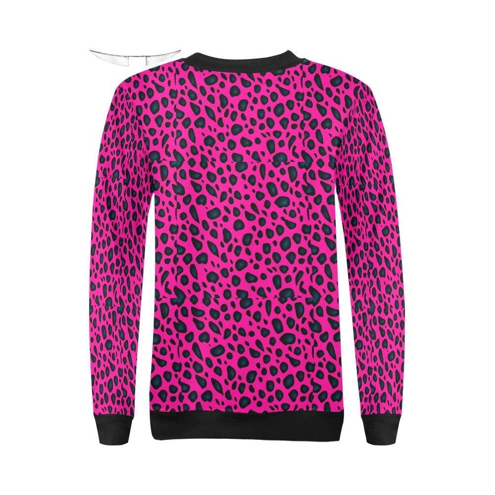 kokorepublic Women's All Over Print Sweatshirt (Model H18)