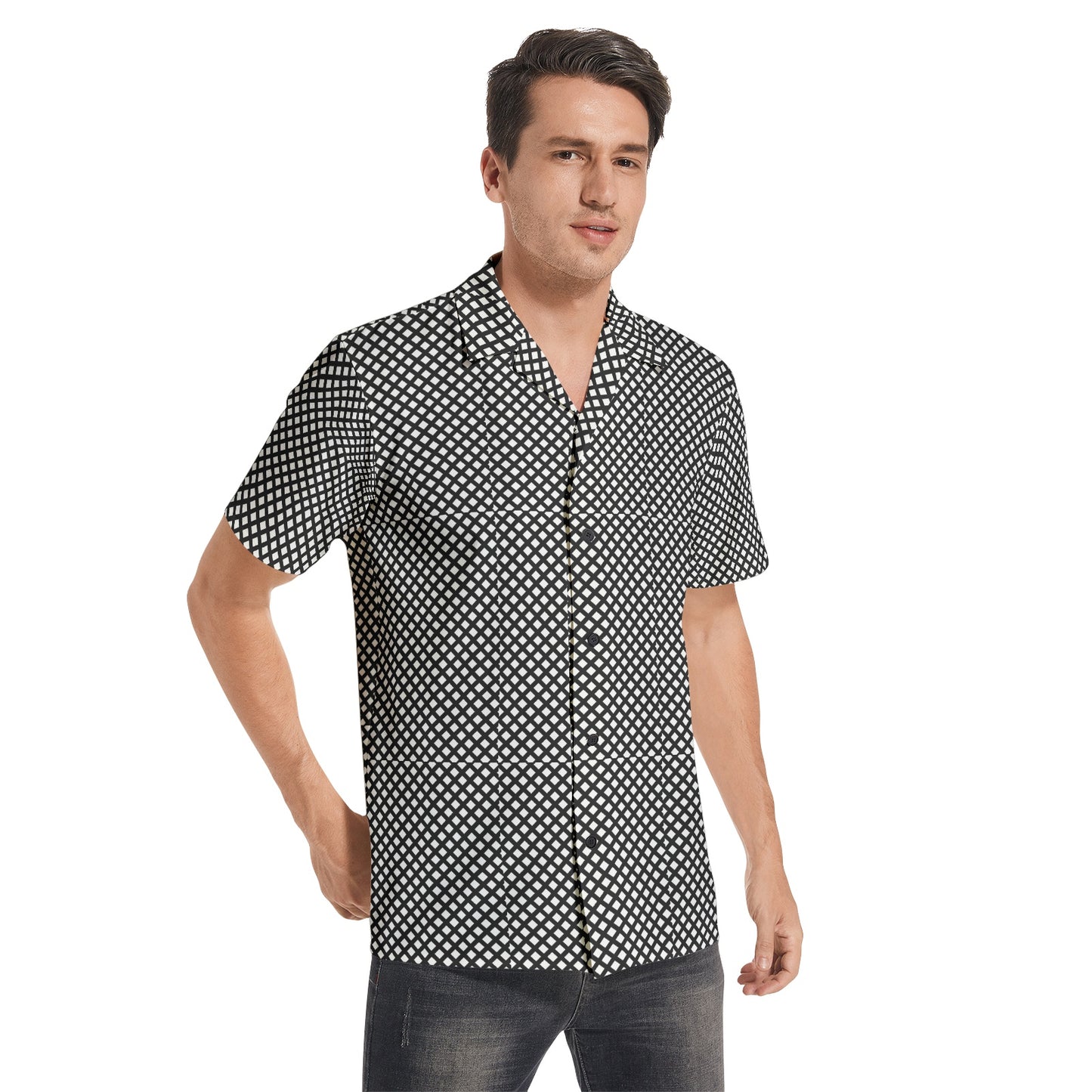 FullbreedCustom Men's All-over print Short Sleeve Shirts