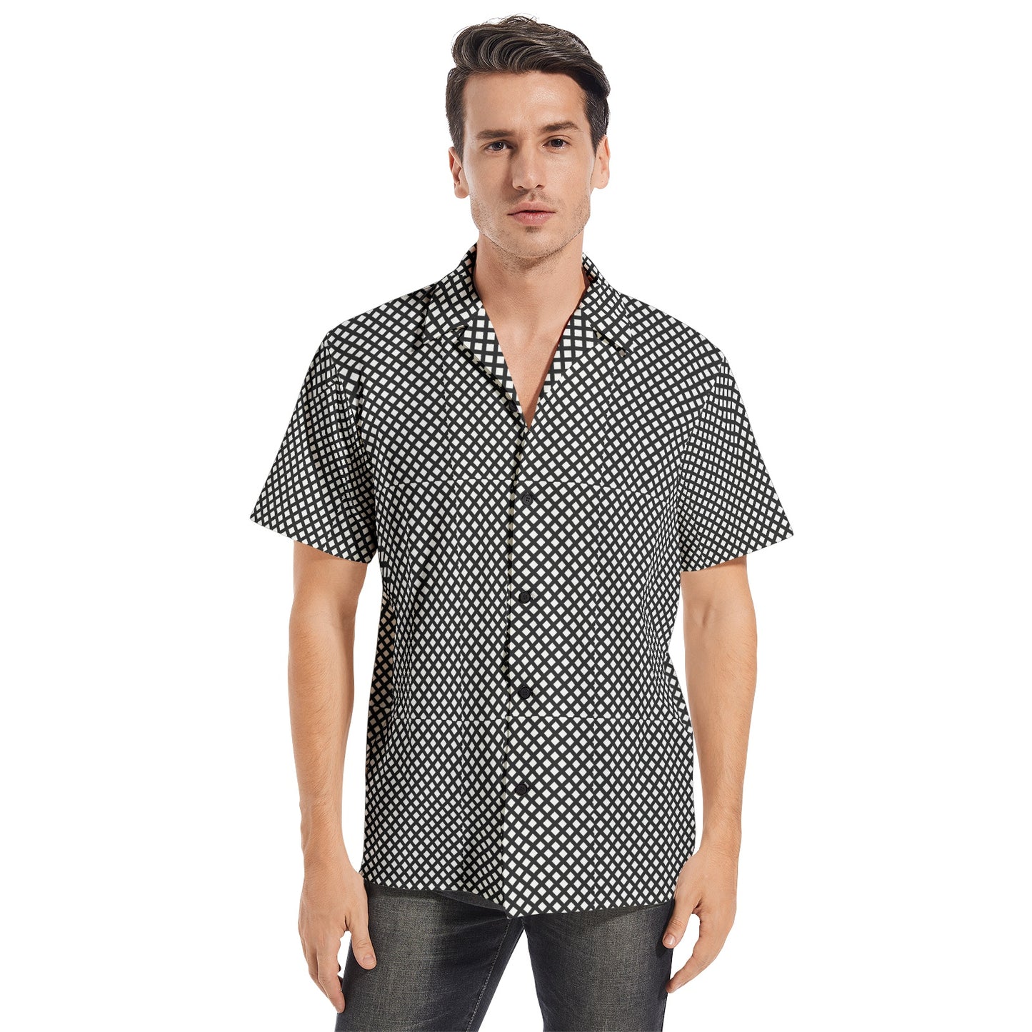 FullbreedCustom Men's All-over print Short Sleeve Shirts