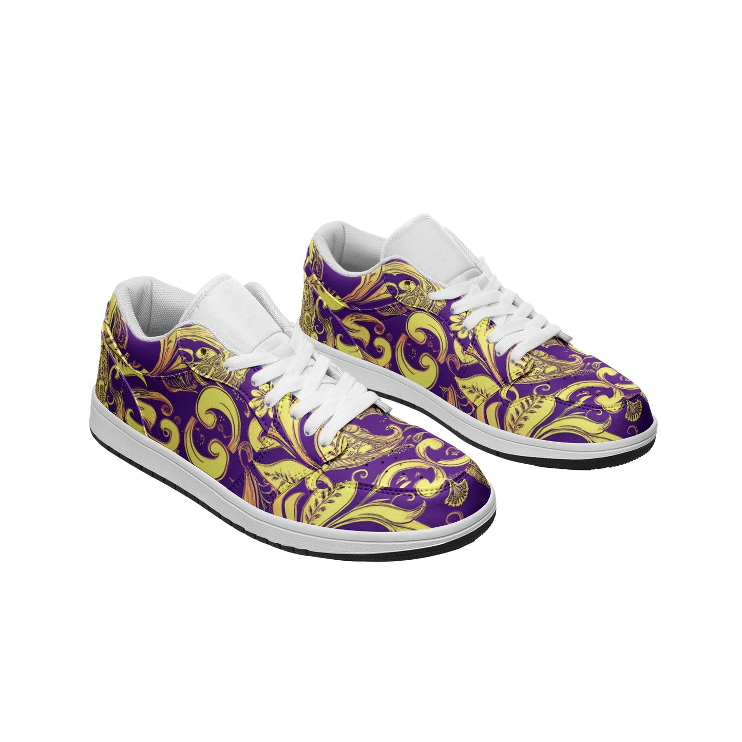 fullbreedcustom Unisex Low Top Leather Sneakers