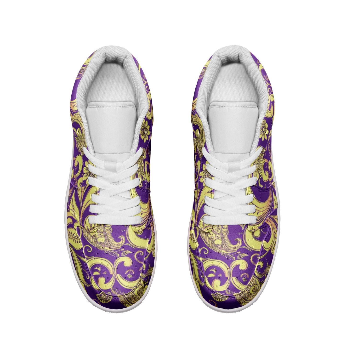 fullbreedcustom Unisex Low Top Leather Sneakers