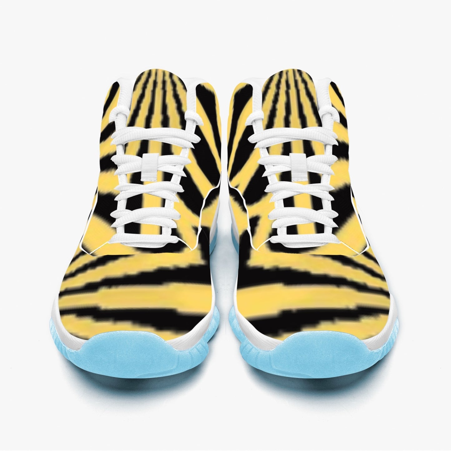 522.  AJ11 Basketball Sneakers -Blue Sole