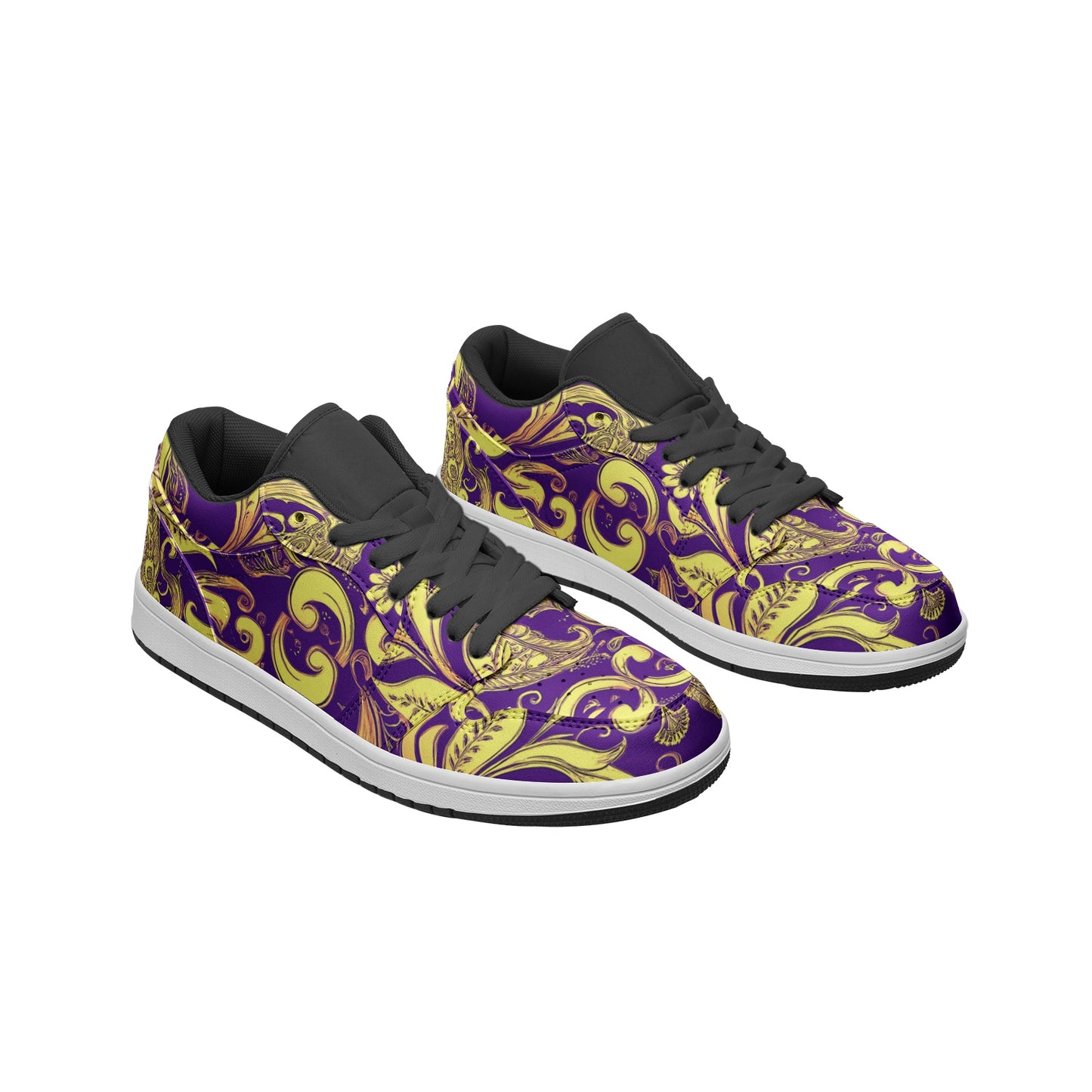 fullbreedcustom Unisex Low Top Leather Sneakers