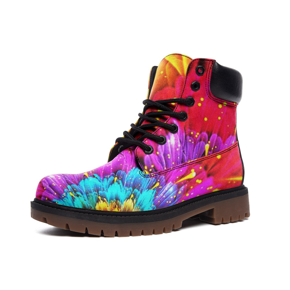 kokorepublic    Casual Leather Lightweight boots TB