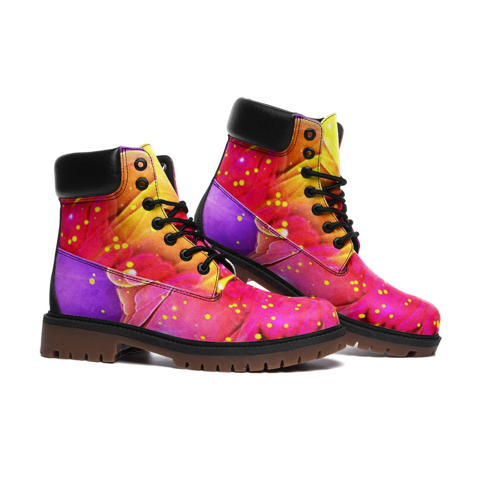 kokorepublic    Casual Leather Lightweight boots TB
