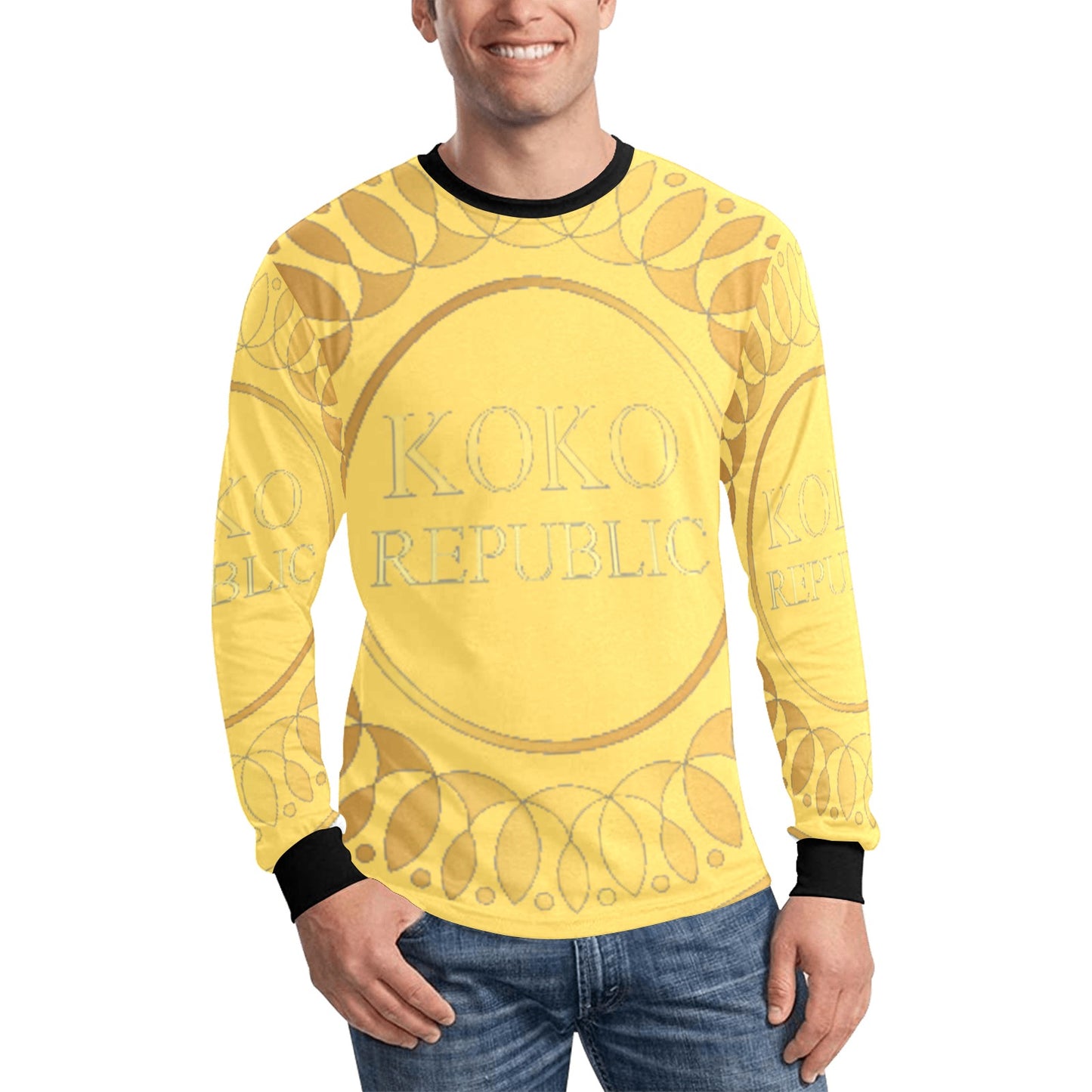 kokorepublic Men's Long Sleeve T-shirt(ModelT51)
