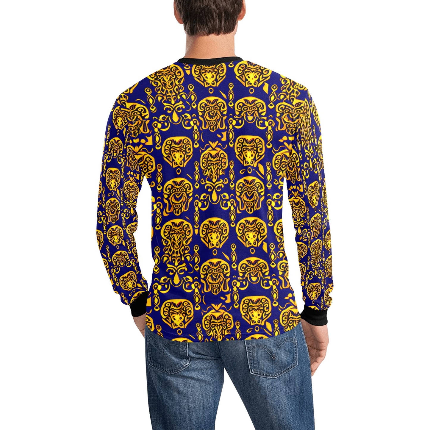 Kokorepublic Men's Long Sleeve T-shirt(ModelT51)