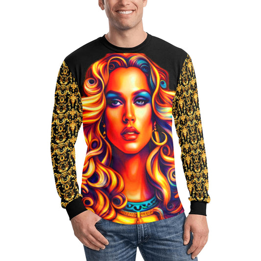 Kokorepublic Men's Long Sleeve T-shirt(ModelT51)