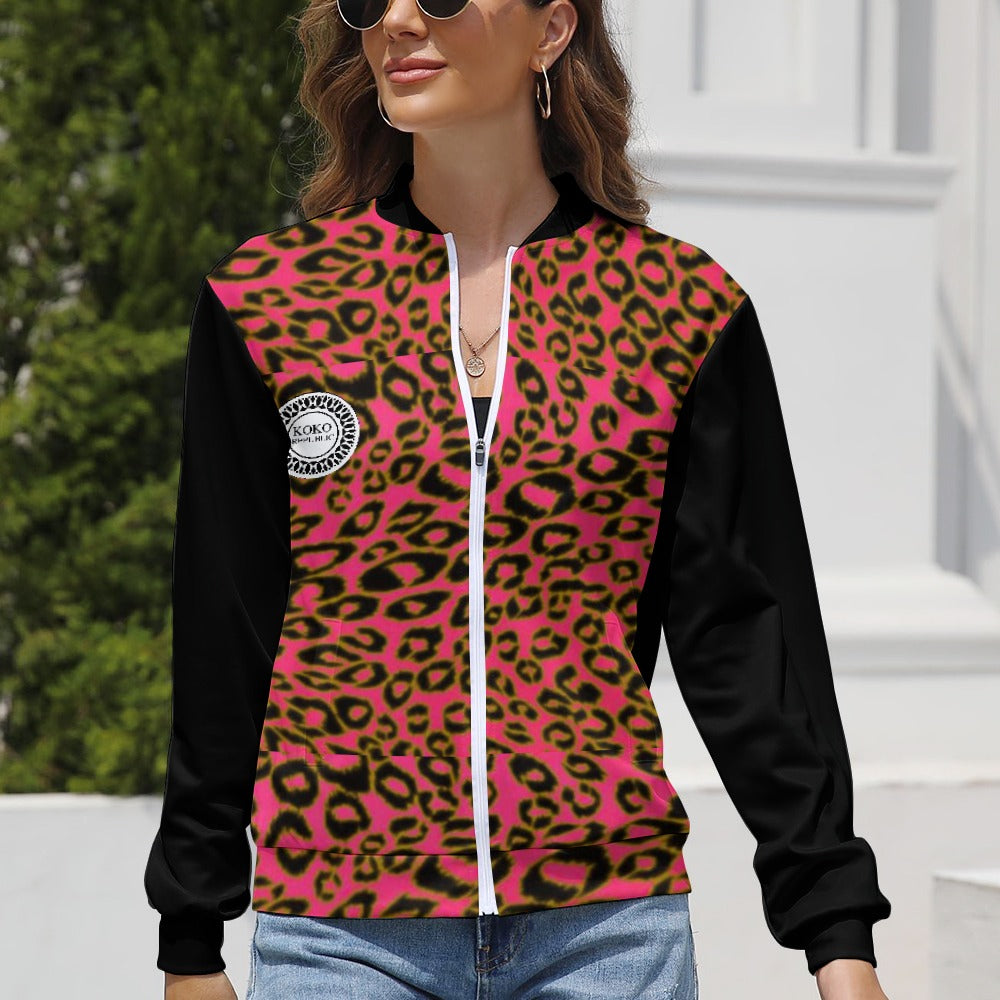 kokorepublic Women's Long Sleeve Zipper Jacket