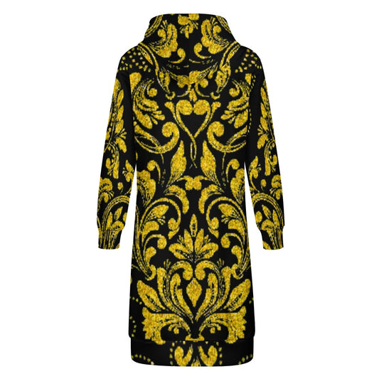 kokorepublic    Women's full print long Hoodie