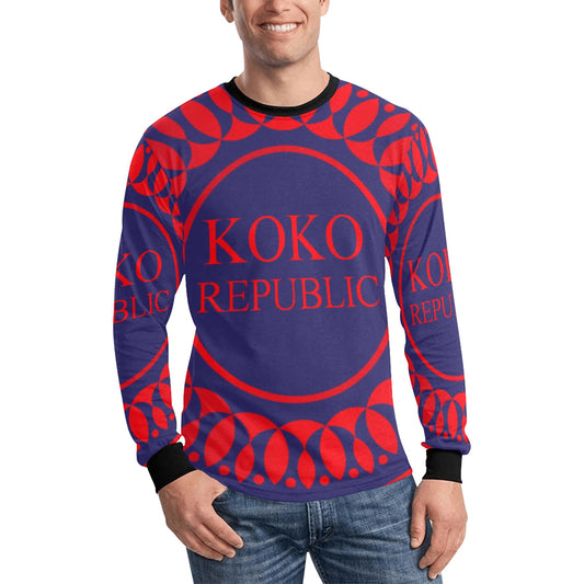 Kokorepublic Men's Long Sleeve T-shirt(ModelT51)