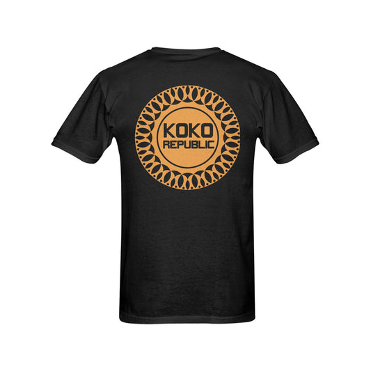 kokorepublic Men's Gildan T-shirt 100% Cotton (USA Size) (Model T02)