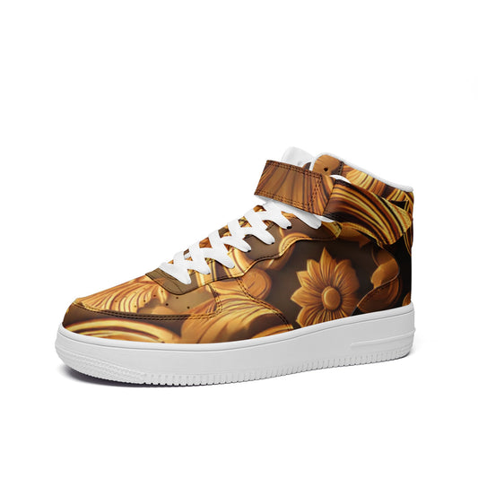 FullbreedCustom Unisex high Top Leather Sneakers