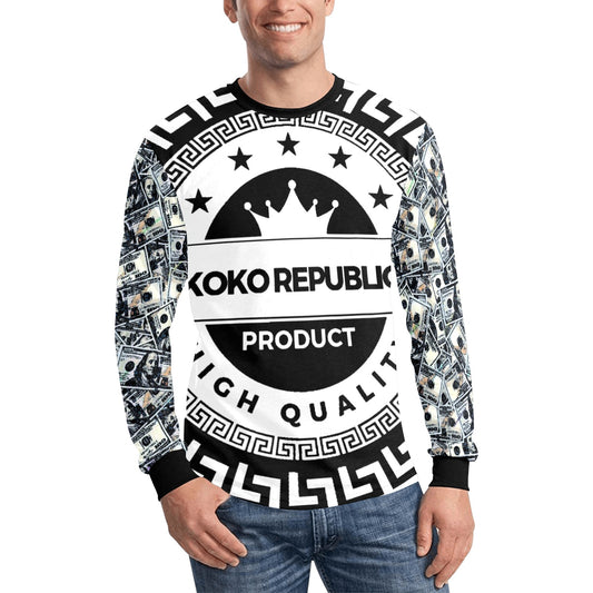 Kokorepublic Men's Long Sleeve T-shirt(ModelT51)