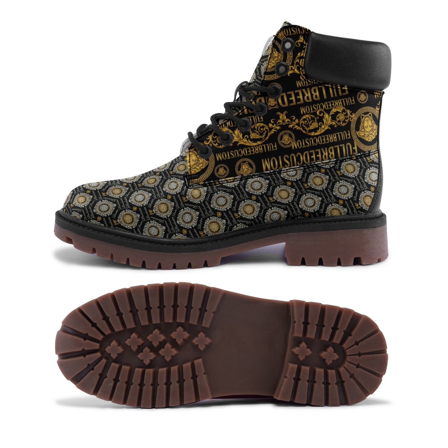 FullbreedCustom Premium Lightweight Microfiber Leather Chukka Boots