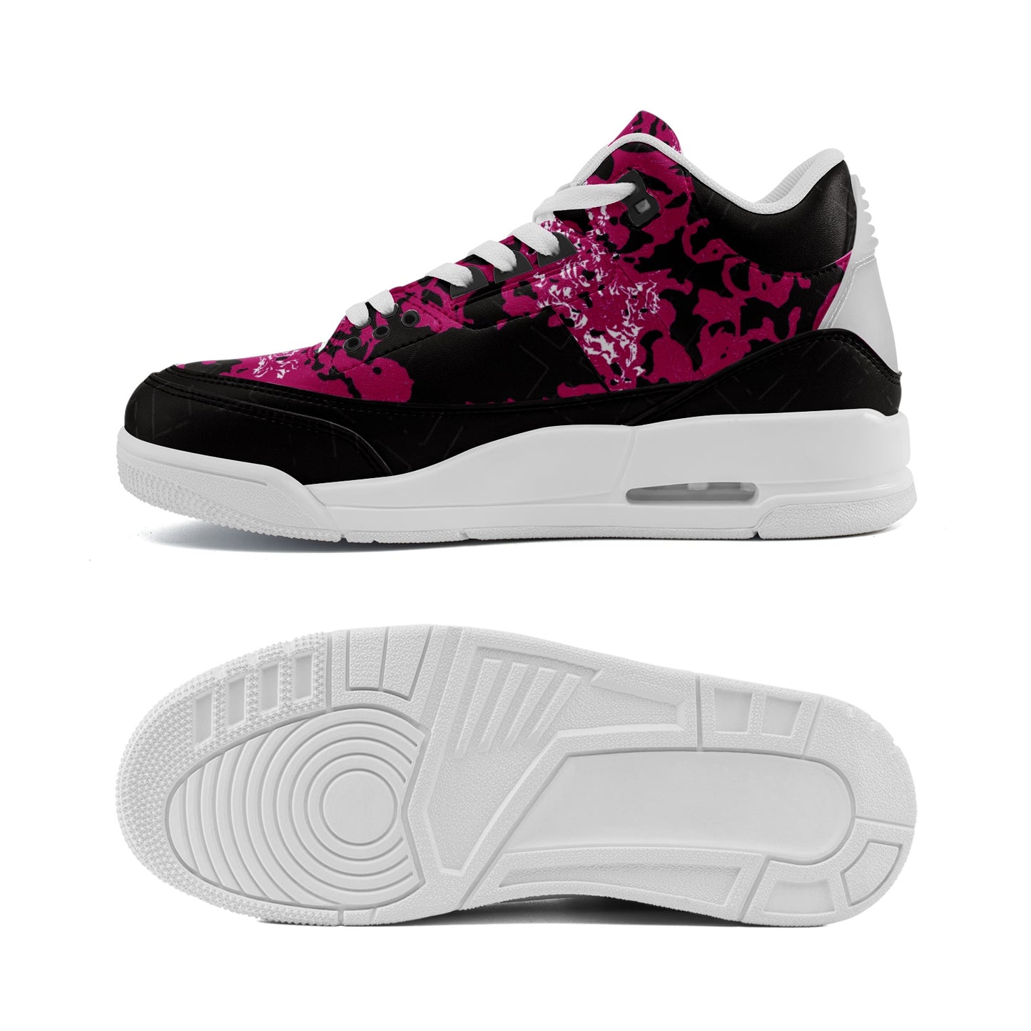 Unisex Non Slip Sneakers Lace Up Fashion Shoes