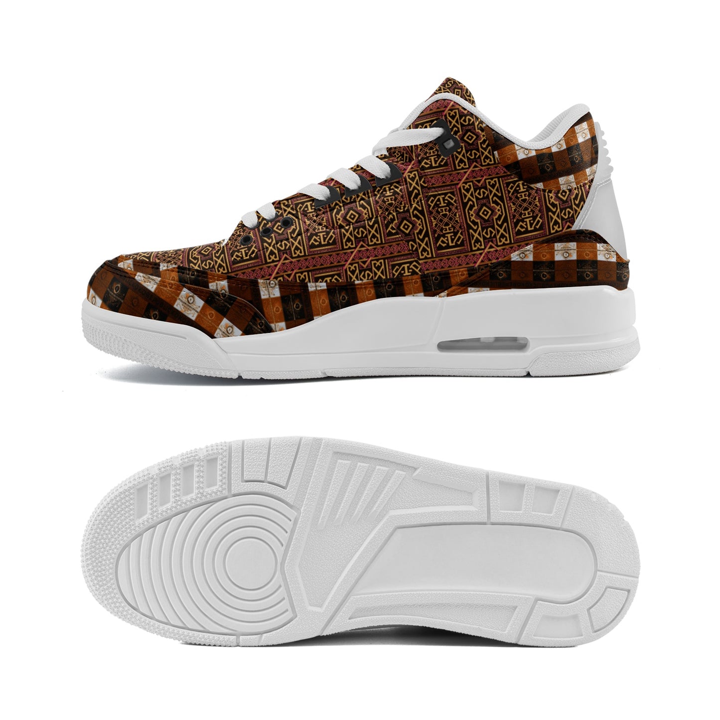 FullbreedCustom Unisex Non Slip Sneakers Lace Up Fashion Shoes