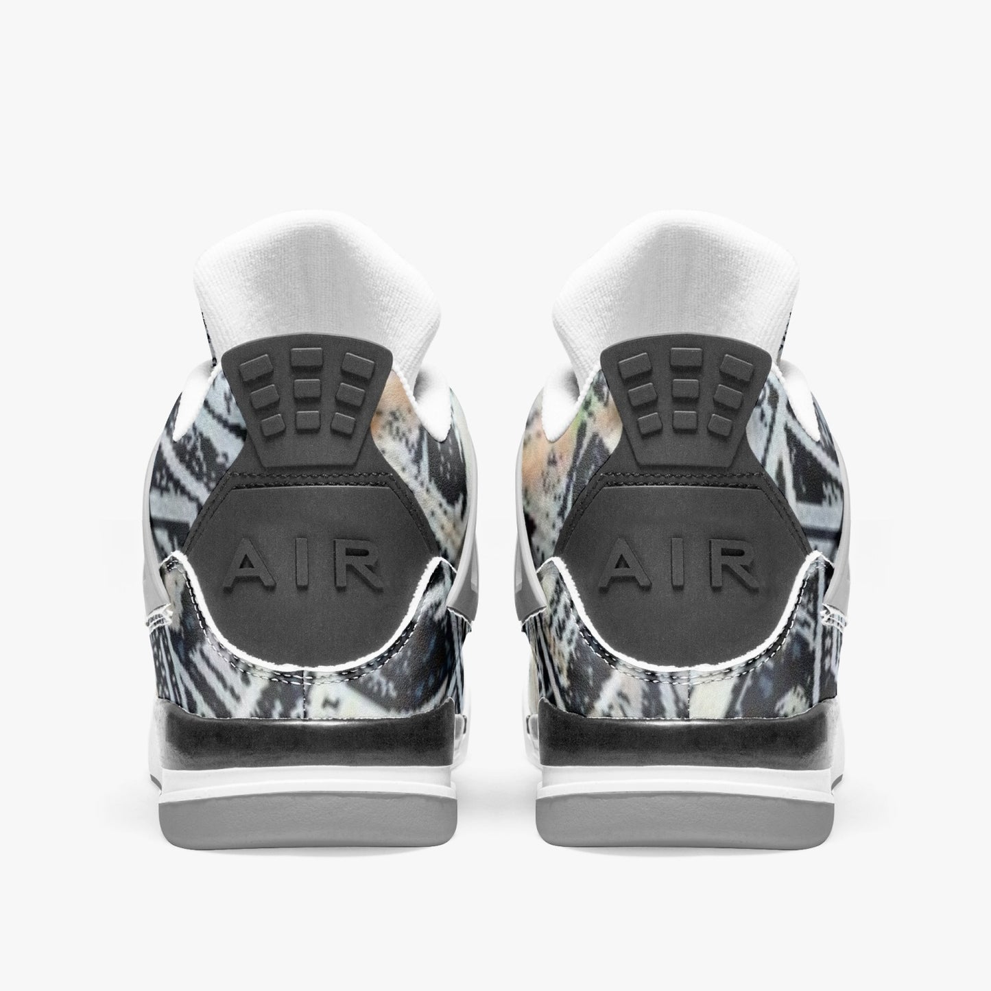 kokorepublic 699. AJ4 Basketball Sneakers -Grey Sole