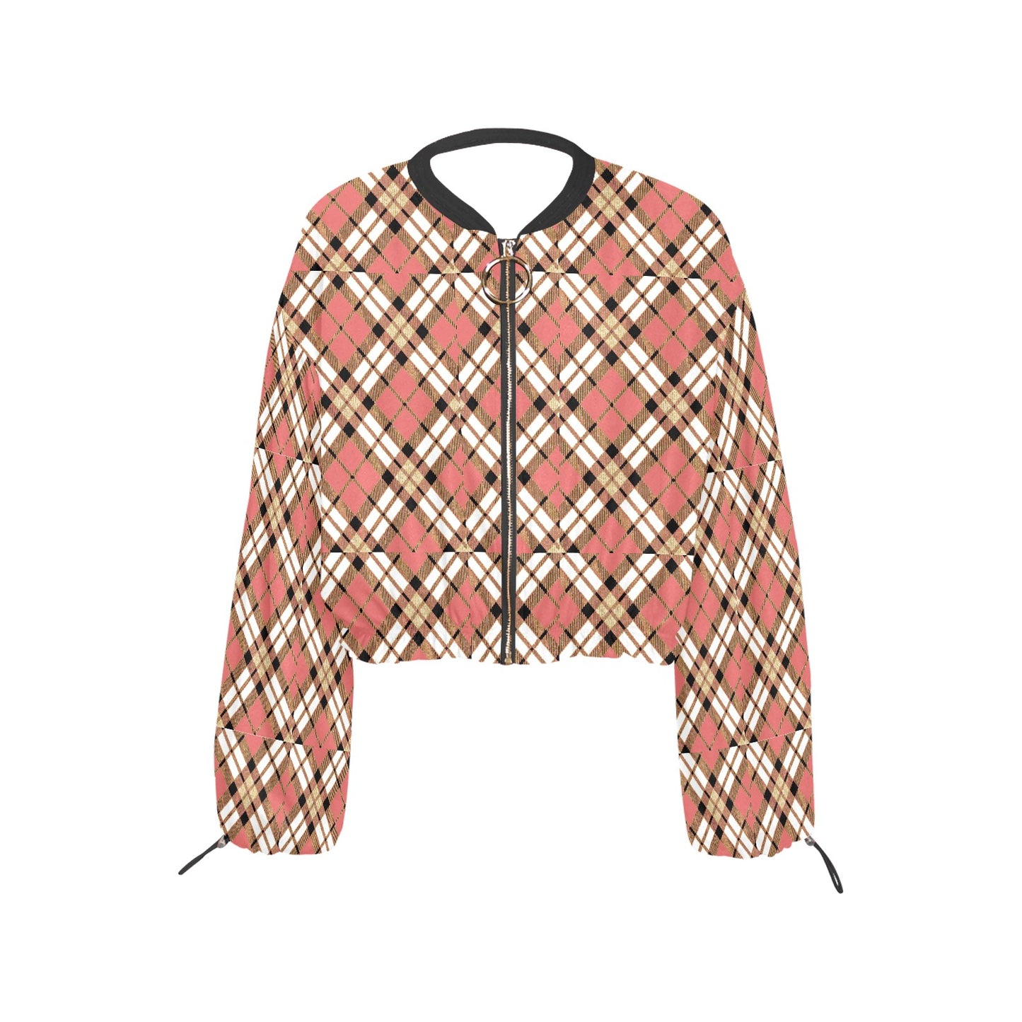 kokorepublicboutique Women's Chiffon Cropped Jacket (Model H30)
