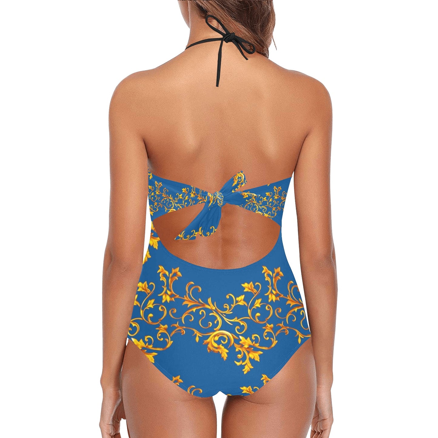 kokorepublic  Lace Band Embossing Swimsuit (S15)