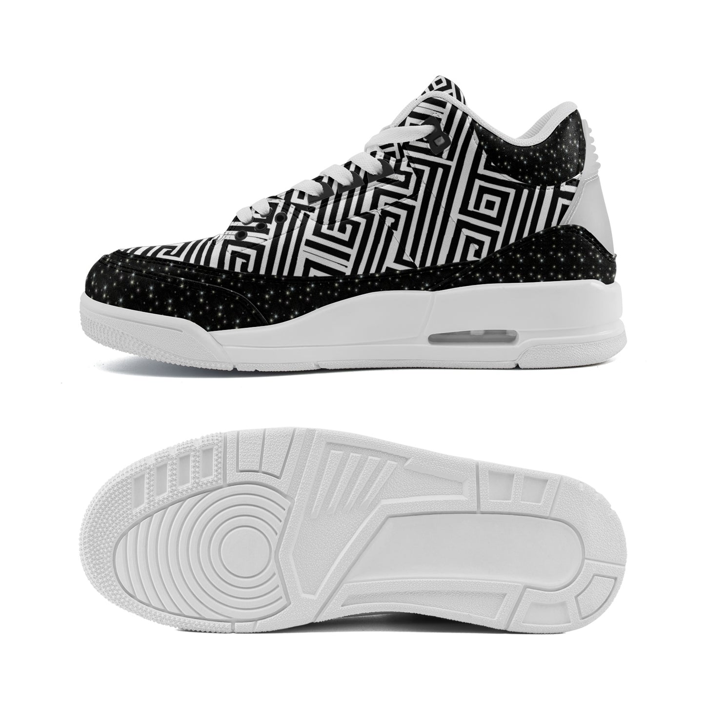 kokorepublic Unisex Non Slip Sneakers Lace Up Fashion Shoes