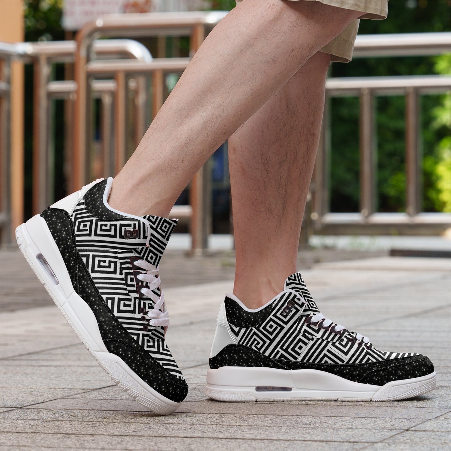 kokorepublic Unisex Non Slip Sneakers Lace Up Fashion Shoes