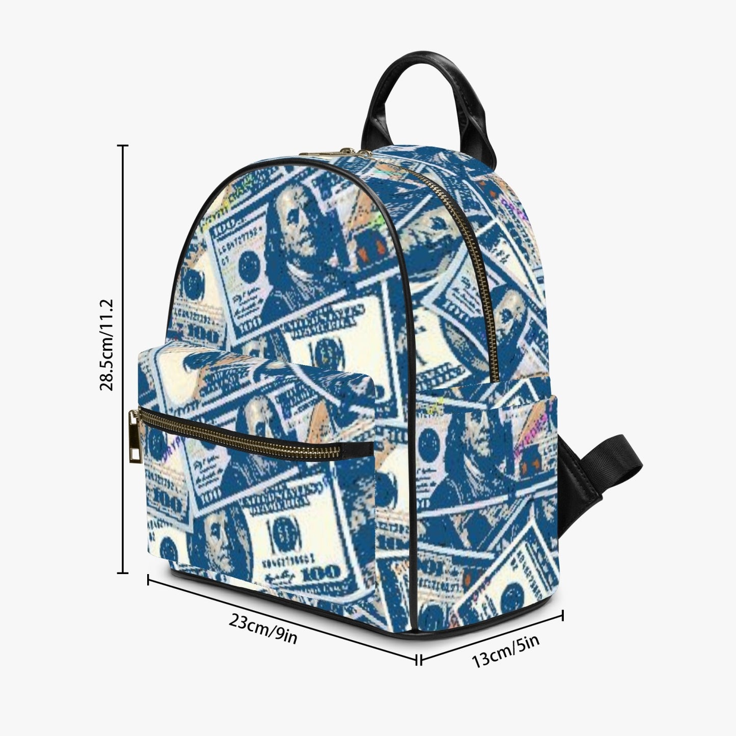kokorepublic 909. All Over Printed PU Backpack