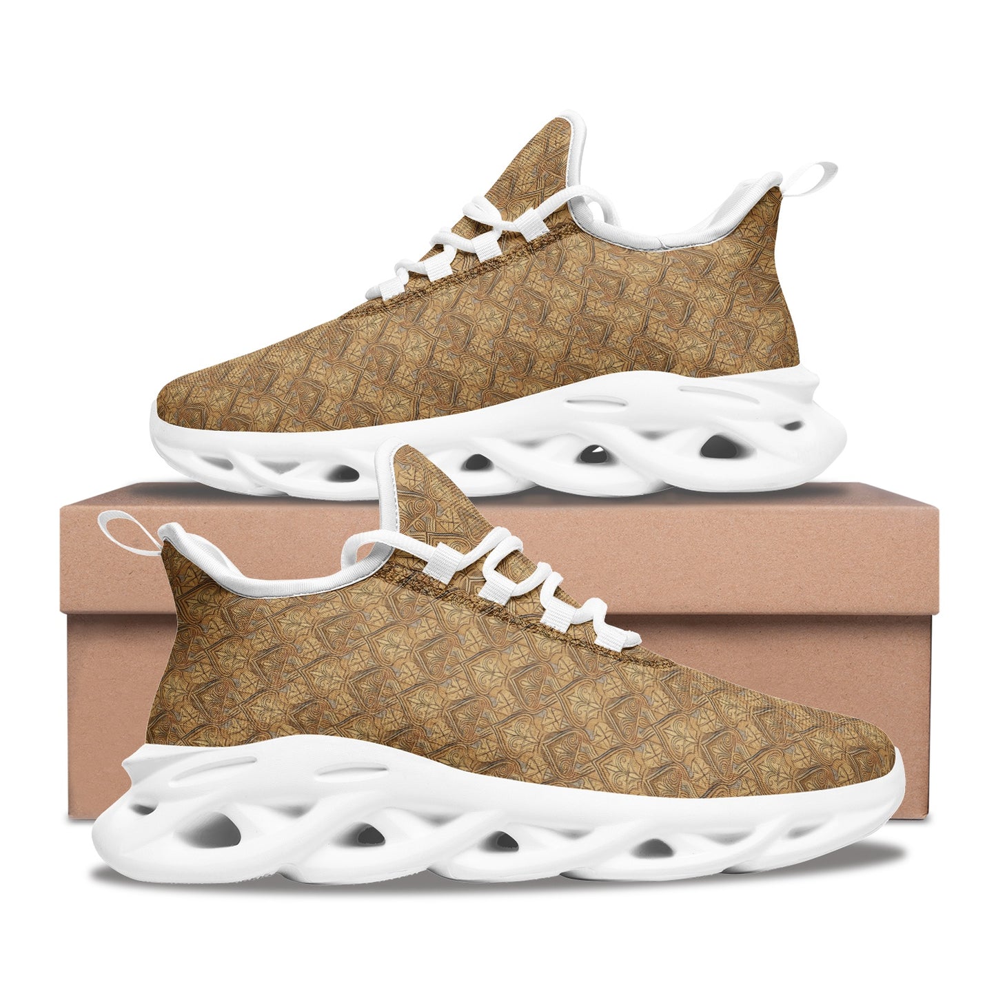 FullbreedCustom  Unisex Bounce Mesh Knit Sneakers
